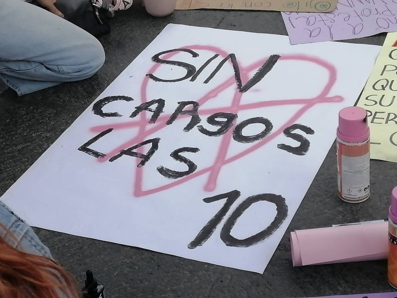 Organizaciones exigen a Gobierno de Jalisco eliminar cargos contra feministas