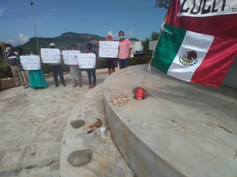 Organizaciones sociales conmemoran cuarto aniversario del sismo en Tehuantepec