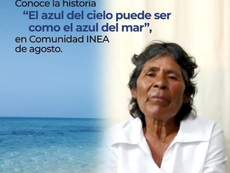 Orgullo de Zapotitlán: mujer adulta gana relato de la Marina