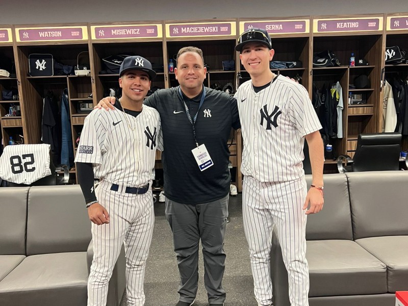 Jared Serna participa con Yankees