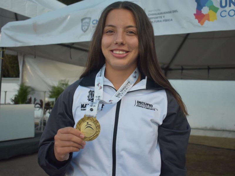 Oro y record para martillera nayarita en ON2019