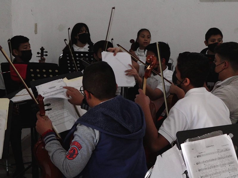 Orquesta Infantil de Mapimí busca posicionarse en cultura lagunera