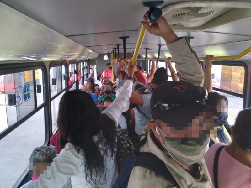 Otra unidad de transporte sancionada por no cumplir medidas sanitarias