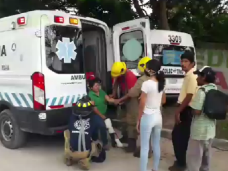 Otra vez se queda sin frenos colectivo y deja lesionados