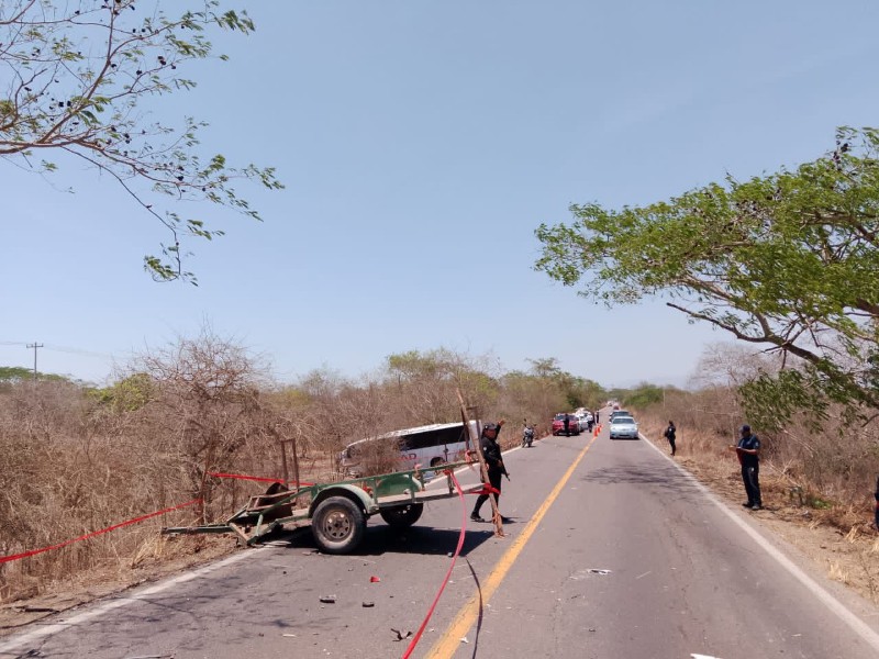 Otro accidente deja varios lesionados y un muerto