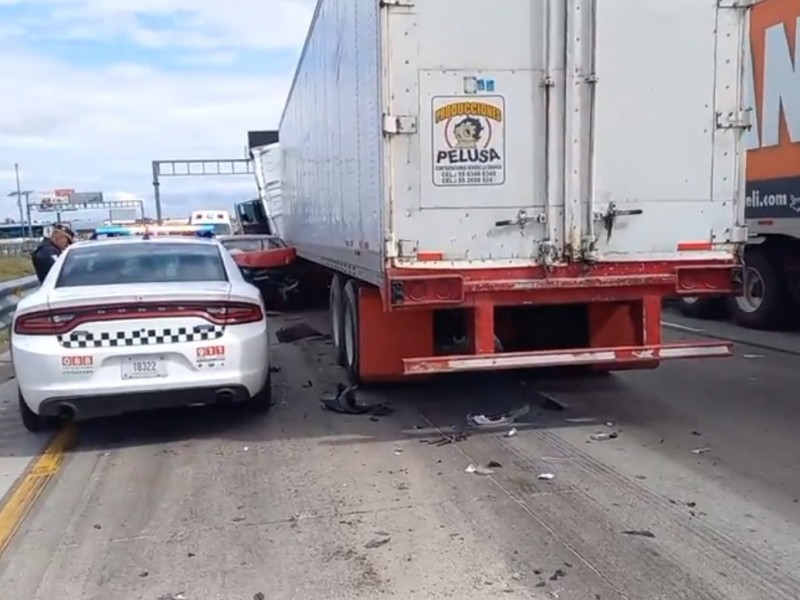 Otro accidente en la 57 a la altura de SJR