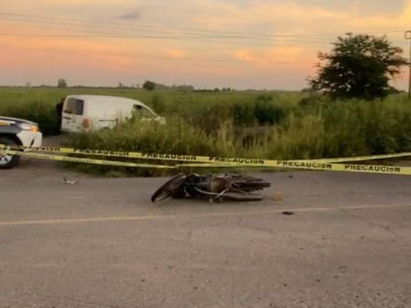 Otro accidente fatal en motocicleta en el valle del mayo