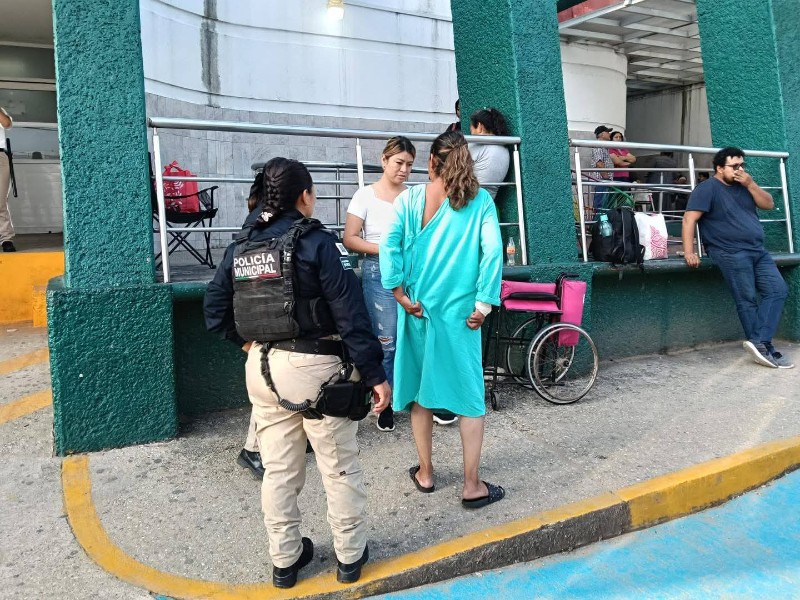 Paciente se escapa en hospital del IMSS Coatzacoalcos