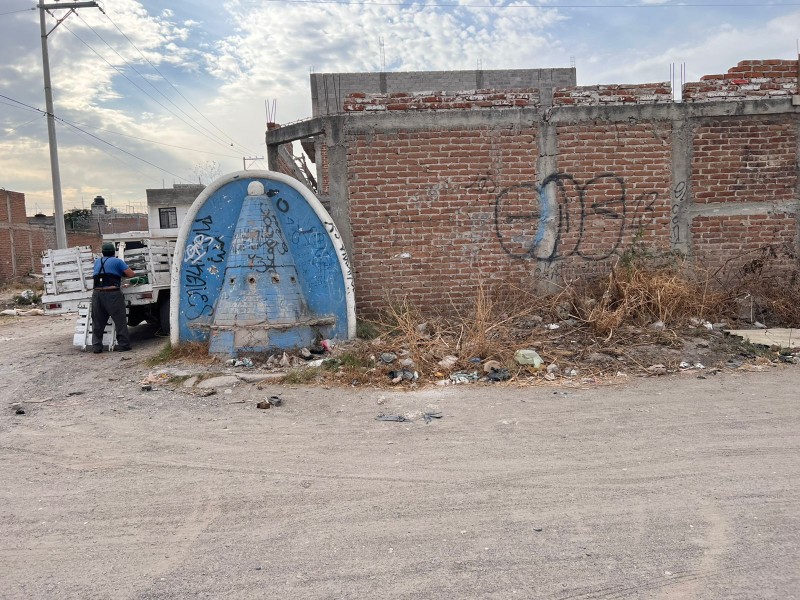 Padecen de toma de agua en Piedra Azul