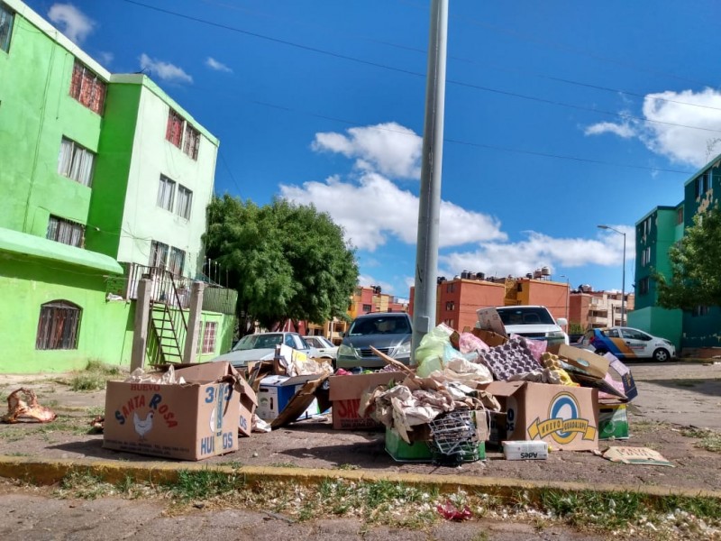 Padecen insuficiente recolección de basura en Guadalupe