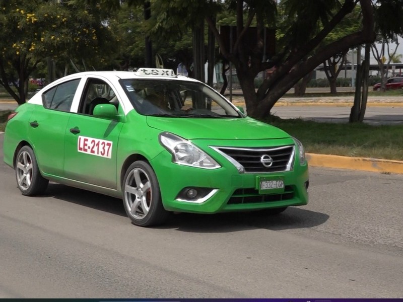 Padecen taxistas del estado crisis de inseguridad y económica