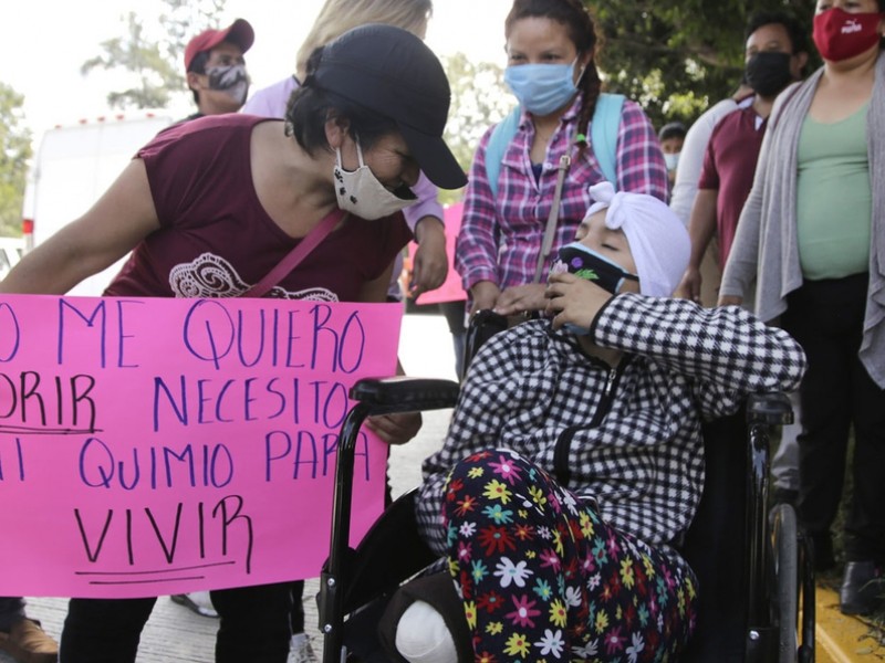 Padres de niños con cáncer marcharán el sábado en CDMX