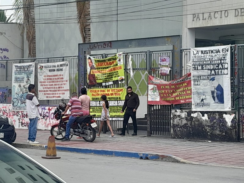 Palacio de Justicia vive nueva jornada de protestas