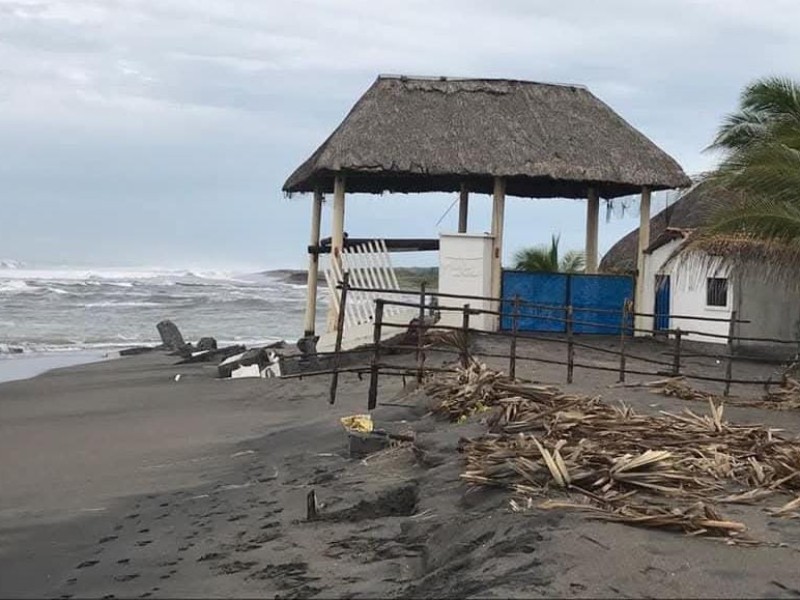 Palaperos de Puerto Madero buscan reactivación económica tras el mar de fondo