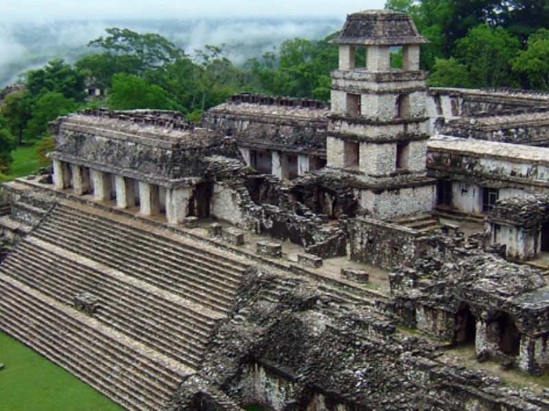Palenque destaca en Chiapas como el destino arqueológico más visitado