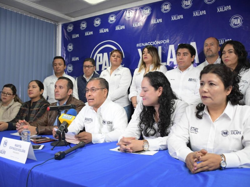 PAN Xalapa contra  proyecto de  Morena