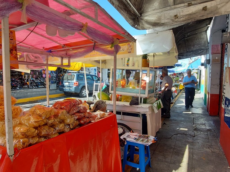 Pandemia y reubicación, duro golpe para comerciantes del centro histórico