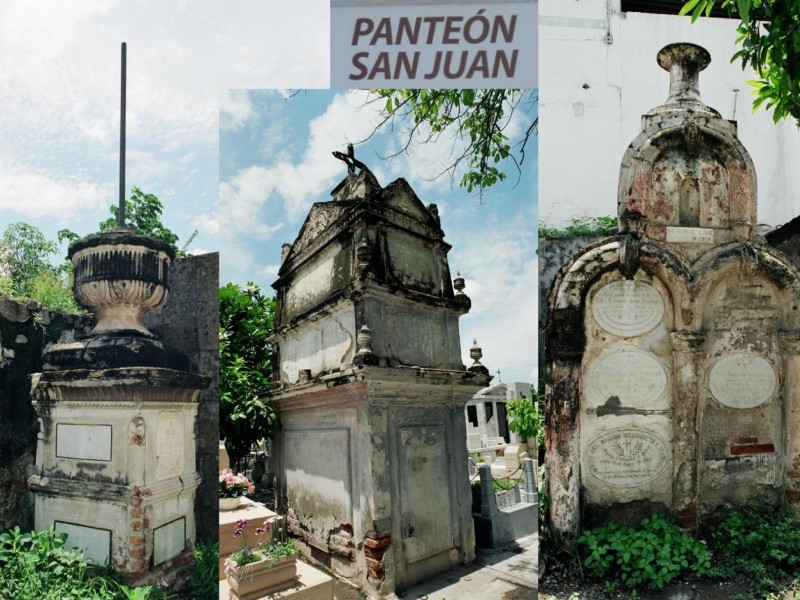 Panteón San Juan, un legado de historia en el abandono
