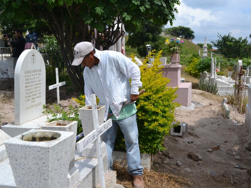 Panteones permanecerán cerrados en día del padre