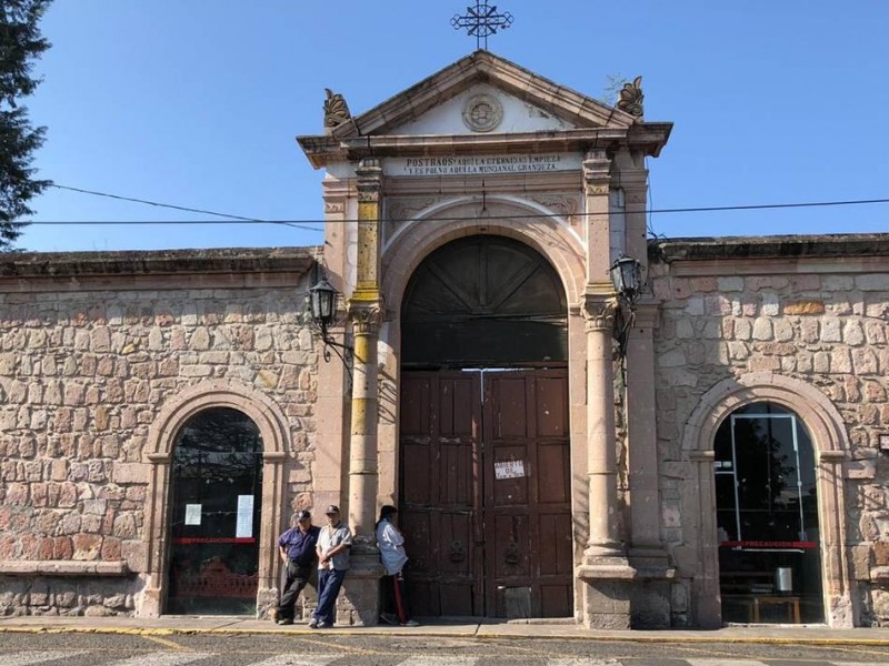 Panteones restringirán acceso de personas en Morelia