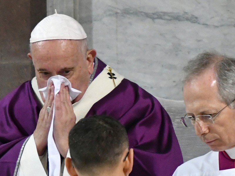 Papa Francisco cancela agenda por resfriado