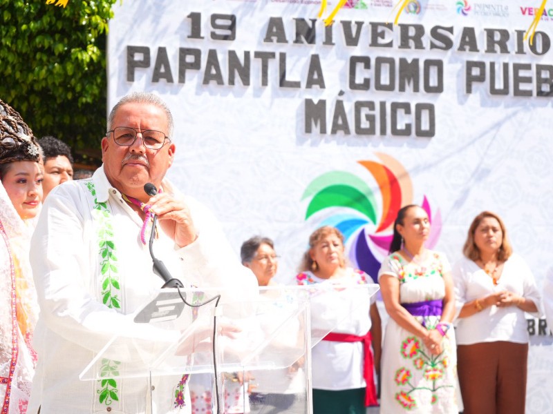 Papantla conmemora 19 años de ser nombrado como Pueblo Mágico