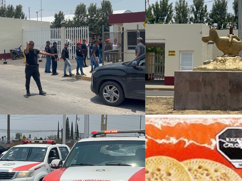 Paquete de galletas es confundido con explosivo frente al C4