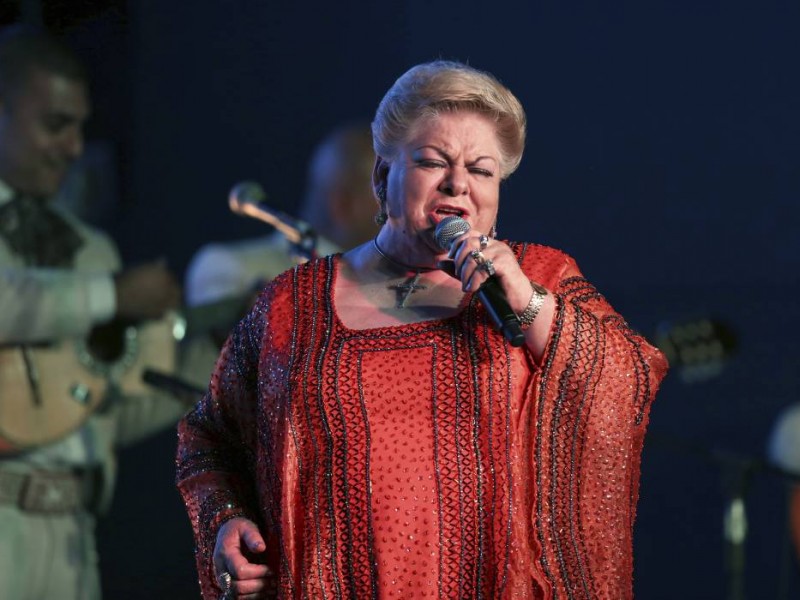 Paquita la del Barrio, precandidata a diputada en Veracruz