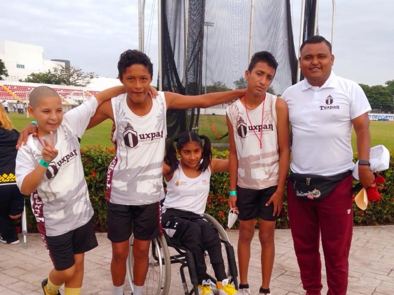 Para atletas tuxpeños obtienen ocho medallas