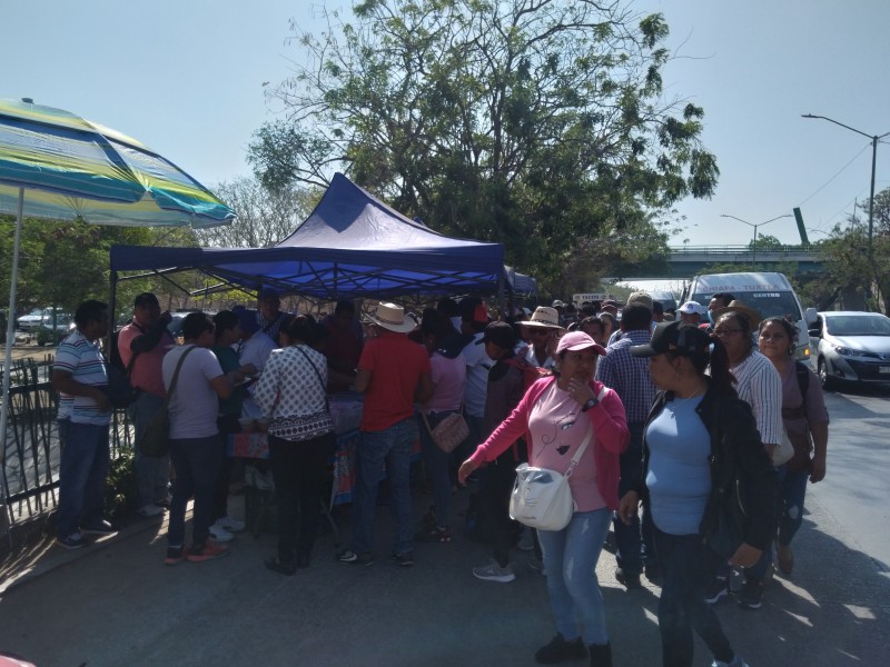 Para labores CNTE por 24 horas