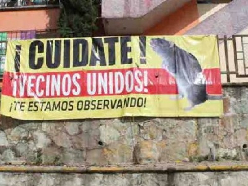 Para prevenir la inseguridad, toman protesta 475 comités de colonos.