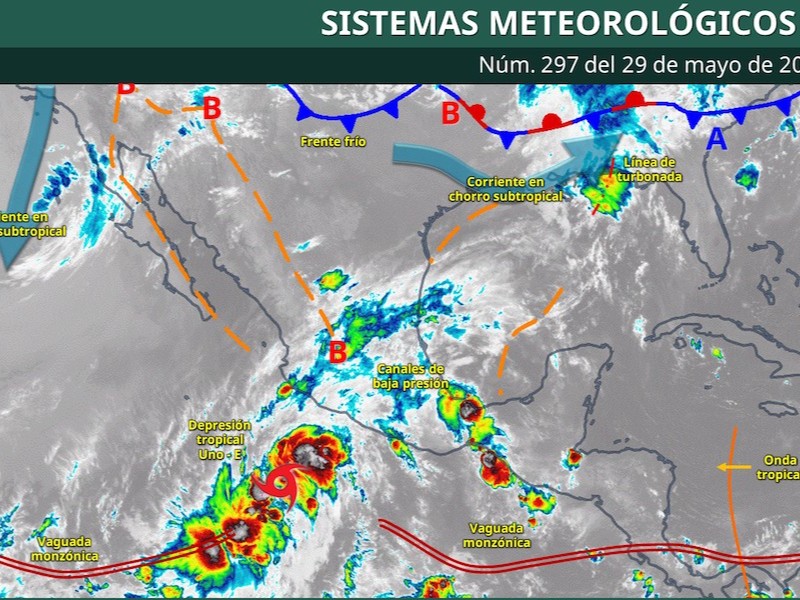 Para Toluca se pronostica 90% de probabilidad de lluvias