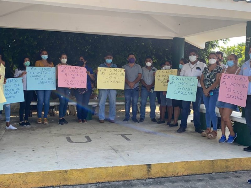 Paran labores de brazos caídos en UTCGG