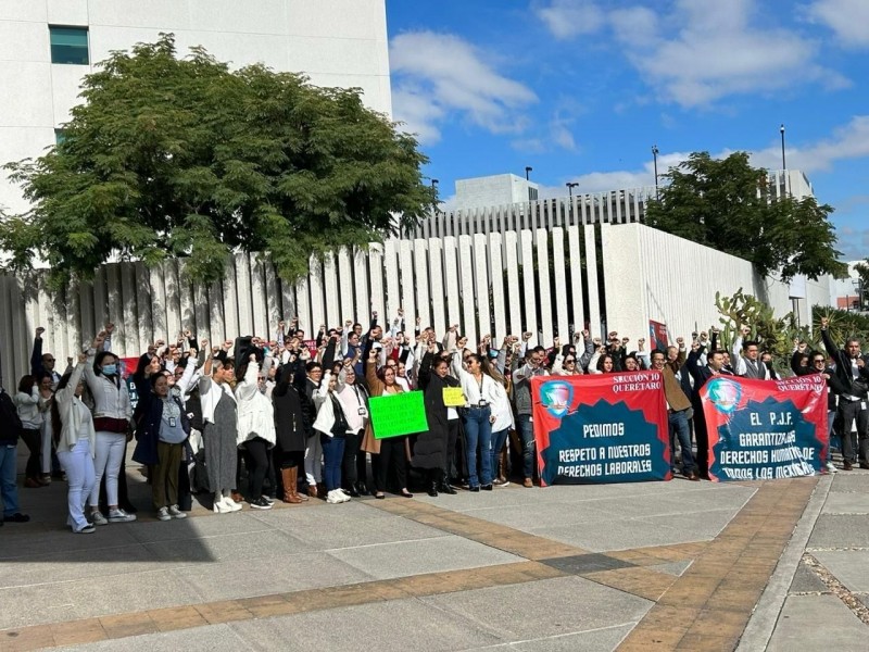 Paran labores trabajadores del Poder Judicial de la Federación