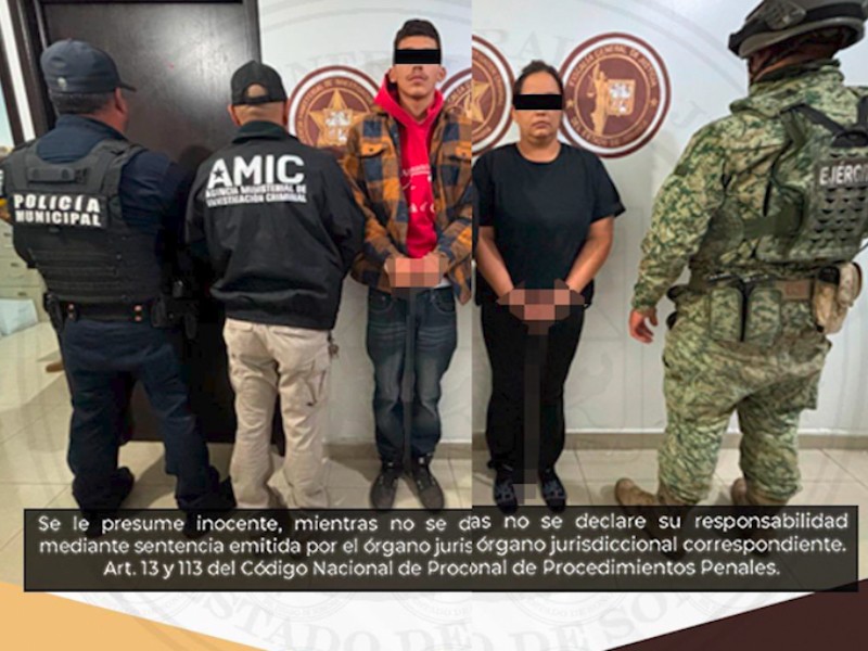 Pareja vinculada a proceso por robo en Cananea