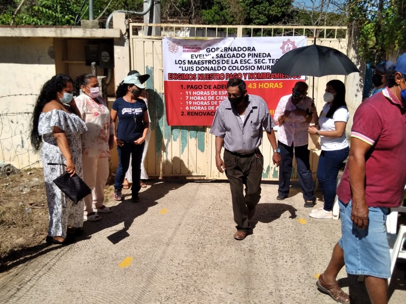 Parista en secundaria de los Almendros, logran mesa de trabajo