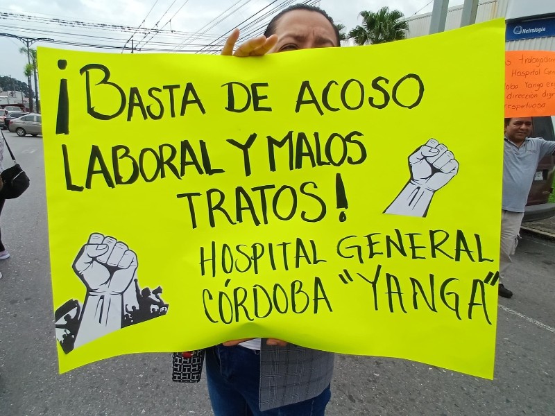 Paro en Hospital Córdoba-Yanga: personal denuncia corrupción y abusos