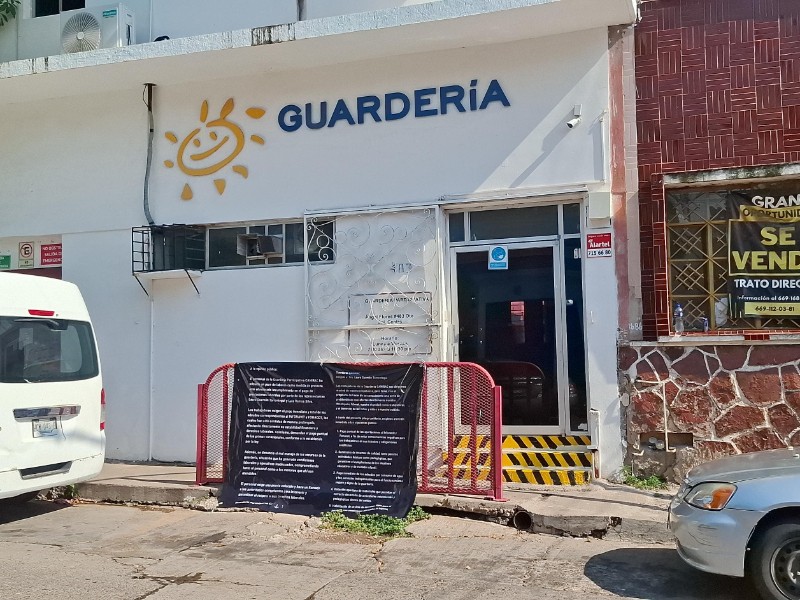 Paro laboral en guardería Canirac cumple tres días; exigen pago de prestaciones