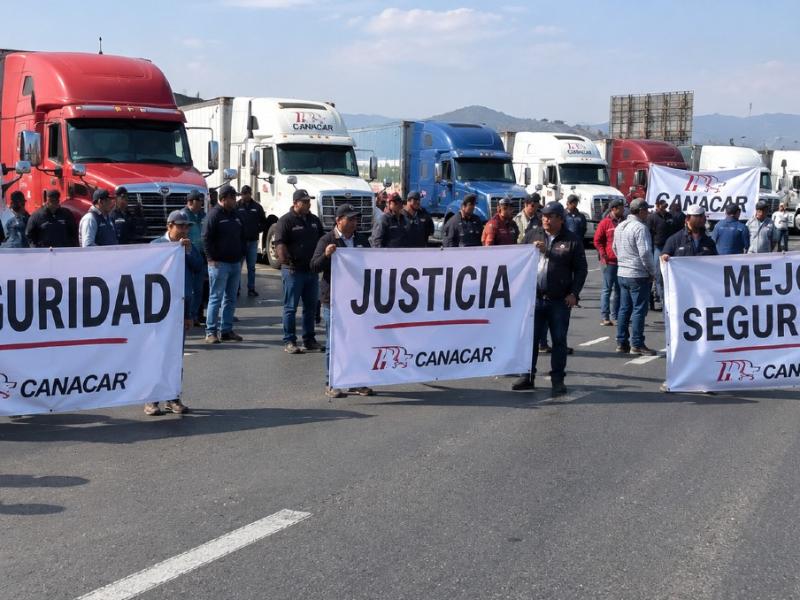 Paro Nacional de transportistas; exigen seguridad ante robos y extorsiones