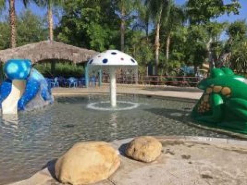 Parque acuático, uno de los lugares más visitados en verano