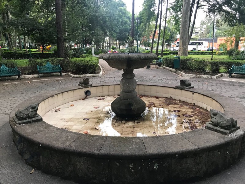 Parque de los Berros en el olvido