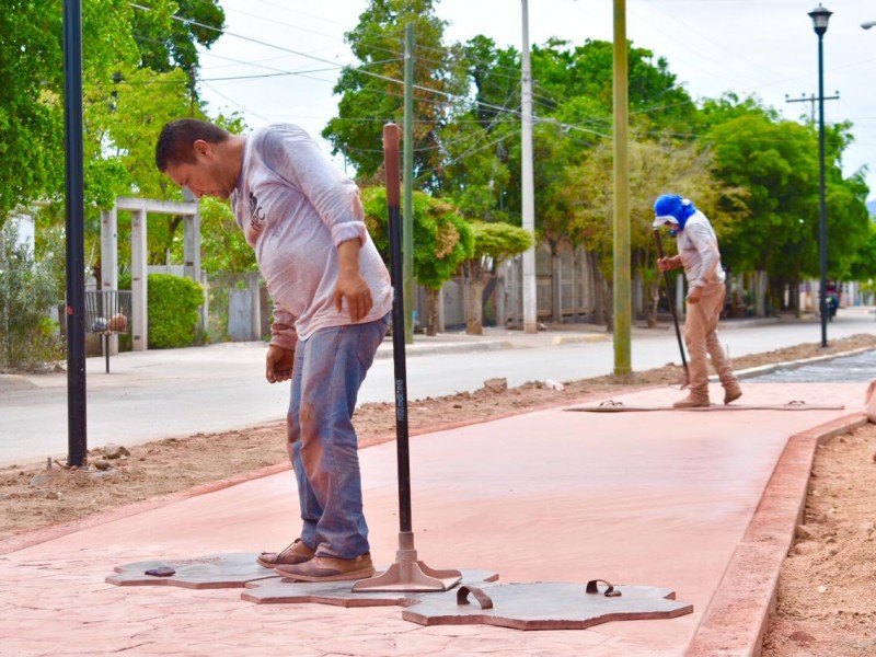 Parque Lineal y Mercado de Pericos al 90% de avance