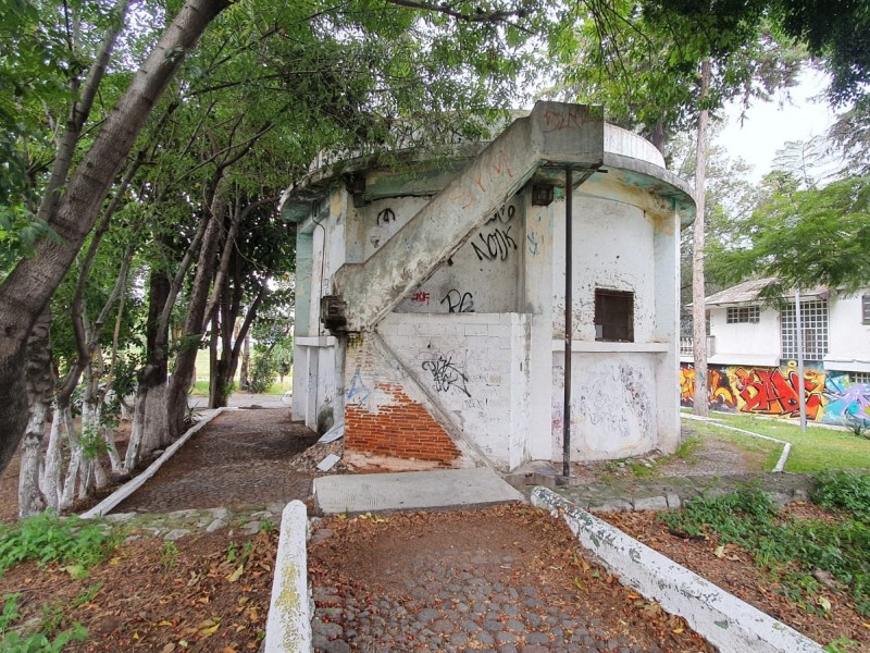 Parque Paraíso Mayorazgo sufre vandalismo y descuido