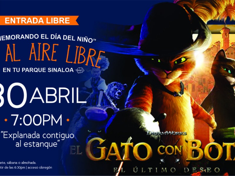 Parque Sinaloa invita a disfrutar cine al aire libre