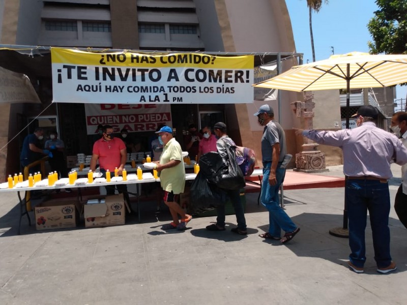 Parroquia del Carmen seguirá entregando comida hasta agosto