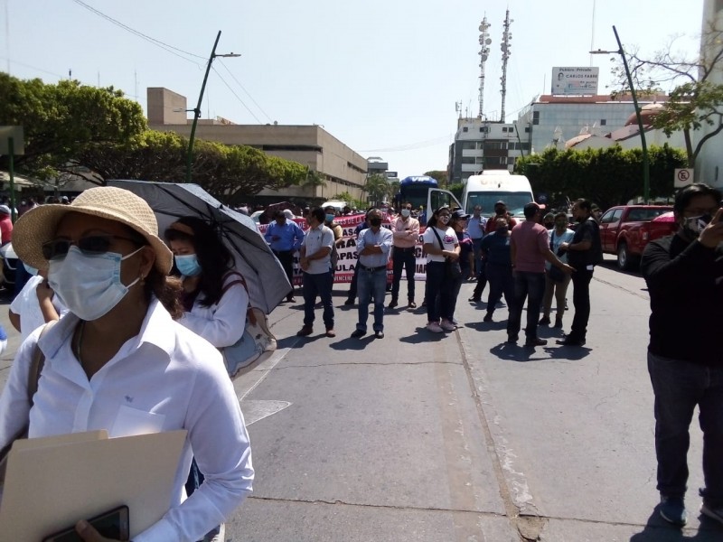 Parte Caravana de la CNTE a la Ciudad de México
