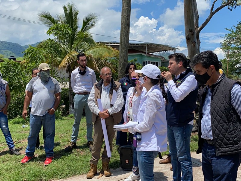 Participa CNDH en diálogo con autoridades y habitantes de Aguililla