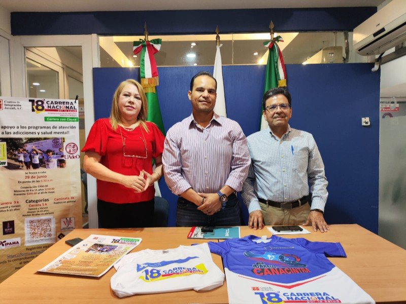 ¡Participa! Invitan a carrera contra adicciones en jóvenes
