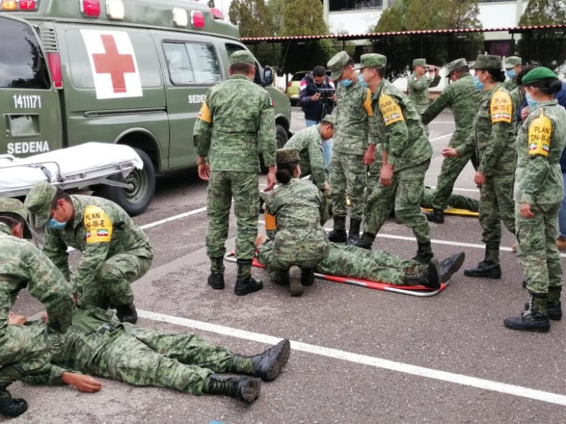 Participan 23 mil zacatecanos en Macrosimulacro