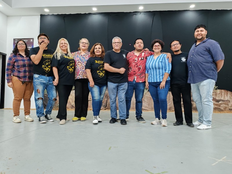 Participan actores sanluisinos en 3er. Encuentro de Teatro en Peñasco